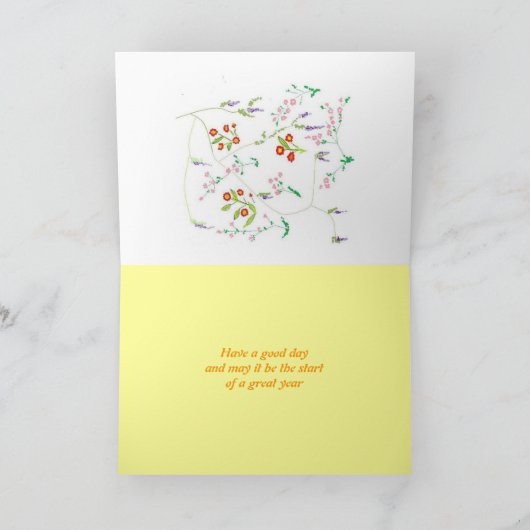 Happy Birthday Kaart Sister. naam toevoegen (Binnen)