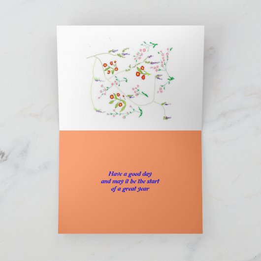 Happy Birthday Kaart Sister, persoonlijk (Binnen)