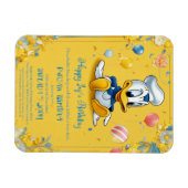 "Happy Birthday Kaart - Vier met vreugde en wens Magneet (Horizontaal)