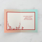 Happy Birthday Kaart vlinders voor vriend (Binnen)