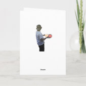 Happy Birthday Kaart voor een Disc Golfer (Achterkant)