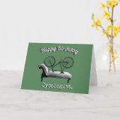 Happy Birthday Kaart voor fietsers (Gele Bloem)