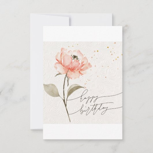 Happy Birthday Kaart voor haar (Voorkant)