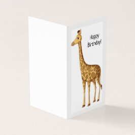 Happy Birthday - Kaart voor kinderen