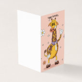 Happy Birthday - Kaart voor kinderen (Buitenkant)