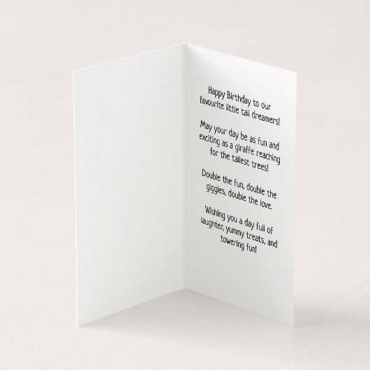 Happy Birthday - Kaart voor kinderen (Binnen)