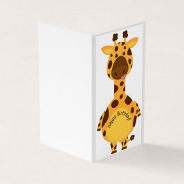 Happy Birthday - Kaart voor kinderen