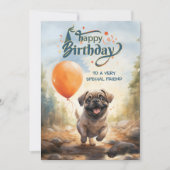 Happy Birthday Kaart voor speciale vriend (Voorkant)