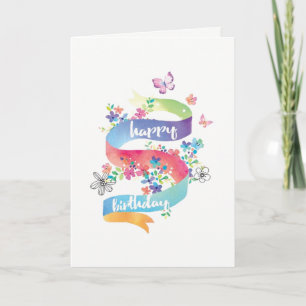 Happy Birthday-kaarten Kaart