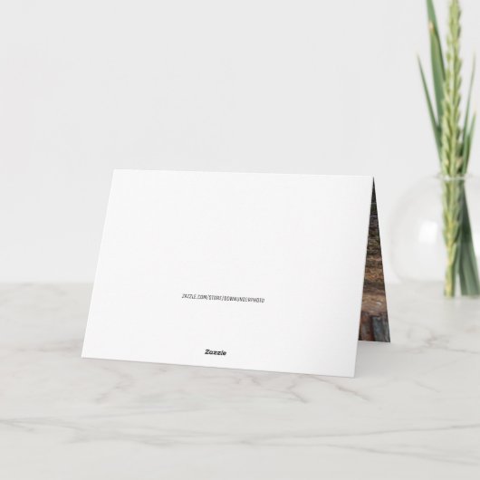 Happy Birthday Kangaroo Australië met Beer Funny Kaart (Achterkant)