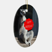 Happy Birthday Katta Keramisch Ornament (Rechts)