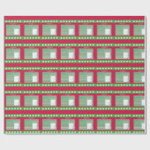 Happy Birthday-kerstcadeaupapier met joy-vulling Cadeaupapier (Vlak)