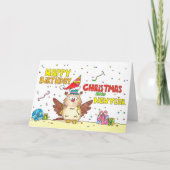 Happy Birthday, Kerstmis en nieuwjaarskaart Kaart (Voorkant)