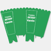 Happy Birthday Kevin bewerkbaar Bedankdoosjes (Ongevouwen)