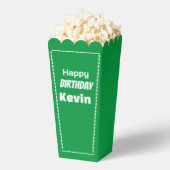 Happy Birthday Kevin bewerkbaar Bedankdoosjes (Popped)