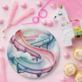 Happy Birthday Kids’ Birthday Waterslide Party Papieren Bordje (Feest)