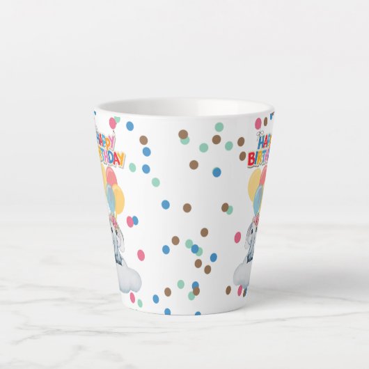 Happy Birthday kind mok (Voorkant)