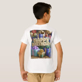Happy Birthday Kind T-shirt met cadeaus (Achterkant volledig)