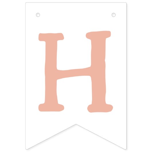 Happy Birthday Kinder Bunny Birthday Pink Vlaggetjes (Tweede vlag)