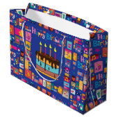 Happy Birthday Kinder Groot Cadeauzakje (Achterkant Gekanteld)