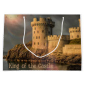 Happy Birthday King of Castle Groot Cadeauzakje (Voorkant)