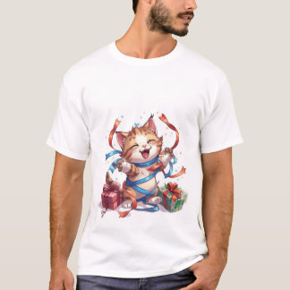 Happy Birthday Kitten Celebration ✨🎉 T-shirt