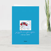 Happy Birthday Kitten Kaart (Achterkant)