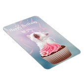 Happy Birthday kitten Magneet (Rechterzijde)