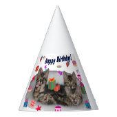 Happy Birthday Kittens Feesthoedjes (Voorkant)