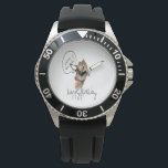 Happy birthday, kitty, cat father, cat mother horloge<br><div class="desc">Ontdek prachtige ontwerpen voor alledaagse producten: T-shirt,  stickers,  posters,  telefoondozen,  Sweatshirt en meer. Bericht en citatie Producten die op u lijken Cadeauweergave</div>