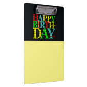 Happy BIrthday-klembord Klembord (Rechts)