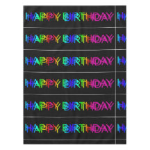 Happy Birthday kleurige kleuren