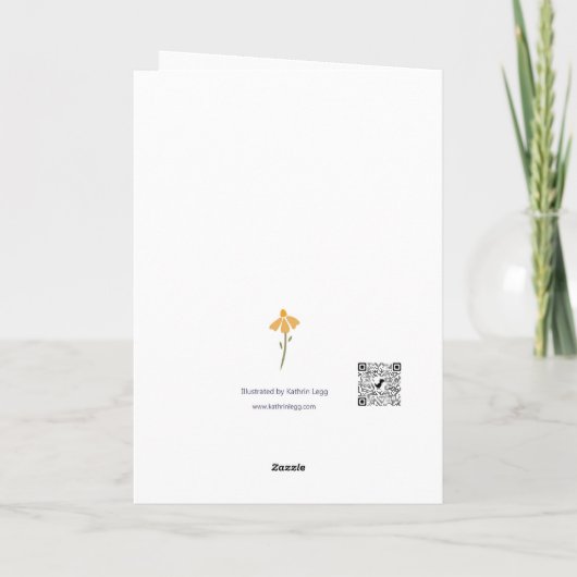 Happy Birthday Knap Wenskaart Bedankkaart (Achterkant)