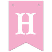 Happy Birthday Koe Print Vlaggetjes (Tweede vlag)