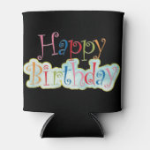 Happy Birthday Koelbox Blikjeskoeler (Voorkant)