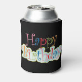 Happy Birthday Koelbox Blikjeskoeler (Blikje Achterkant)