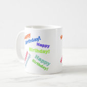 Happy Birthday Koffiemok (Voorkant links)