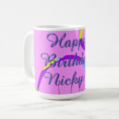 Happy Birthday Koffiemok (Voorkant links)