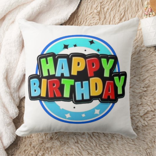 Happy Birthday Kussen (Deken)