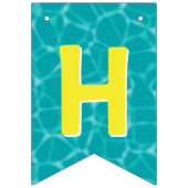 Happy Birthday l Pool Party l Summer Fruit Floats Vlaggetjes (Tweede vlag)