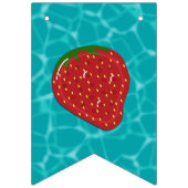 Happy Birthday l Pool Party l Summer Fruit Floats Vlaggetjes (Eerste vlag)