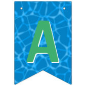 Happy Birthday l Pool Party l Summer Fruit Floats Vlaggetjes (Derde vlag)