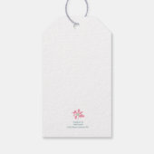 Happy Birthday Labels Cadeaulabel (Achterkant)