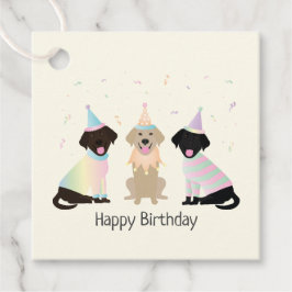 Happy Birthday Labrador Retriever Honden Bedankjes Labels