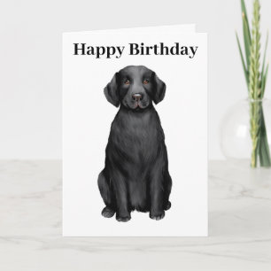 Happy Birthday Labrador Retriever Kaart