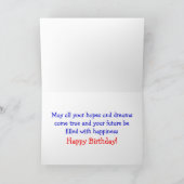 Happy Birthday Labrador Retriever Puppy Dog Card Kaart (Binnen)
