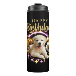 Happy Birthday Labrador Retriever Thermosbeker