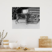 Happy Birthday Laddie Boy, jaren 20 Poster (Keuken)