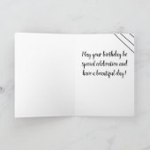 Happy Birthday Lady Bedankkaart (Binnen)