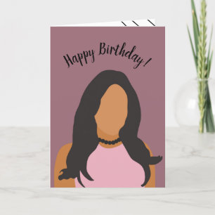 Happy Birthday Lady Bedankkaart